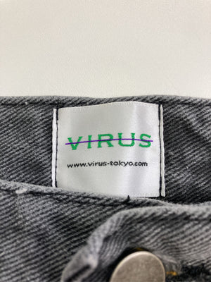 VIRUS/デニムスカート/スカート/グレー/S