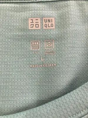 UNIQLO/ユニクロ/Tシャツ/カットソー/トップス/ライトグリーン/L