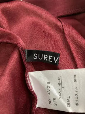 SUREVE/シュリーブ/その他パンツ/パンツ/レッド/L