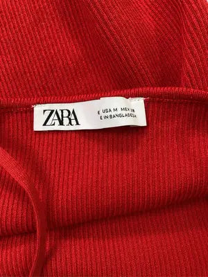 ZARA/ザラ/アンサンブル/トップス/レッド/EUR M