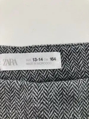 ZARA/ザラ/ショート/ミニスカート/スカート/グレー/164cm