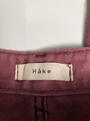 hake/デニムパンツ/パンツ/レッド/F