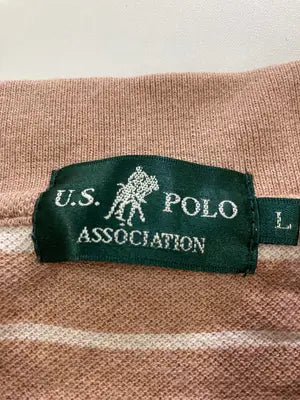 U.S.POLO/ユーエスポロ/ポロシャツ/トップス/ブラウン/L