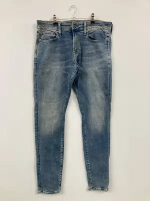 RAW/ロゥ/デニムパンツ/パンツ/ブルー/WIDTH 33    LENGTH 32