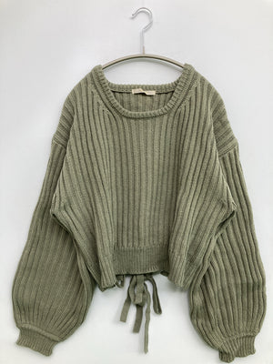 Ray Cassin/レイカズン/ニット/セーター/トップス/カーキ/F