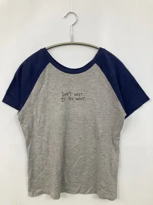 TINA:JOJUN/ティーナジョジュン/Tシャツ/カットソー/トップス/グレー/M