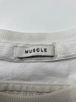 MUSCLE/マッスル/Tシャツ/カットソー/トップス/ホワイト