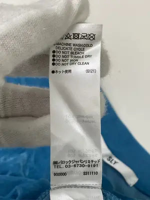 SLY/スライ/Tシャツ/カットソー/トップス/スカイブルー/2