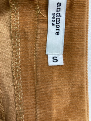 AND MORE/アンドモア/チノパンツ/パンツ/オレンジ/S