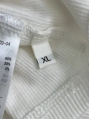 Tシャツ/カットソー/トップス/アイボリー/XL