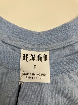 Tシャツ/カットソー/トップス/ブルー/FREE