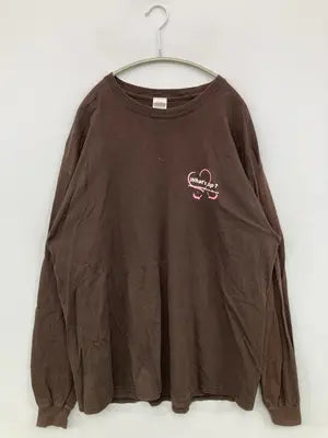 WHAT'S UP/ワッツアップ/Tシャツ/カットソー/トップス/ブラウン/XL