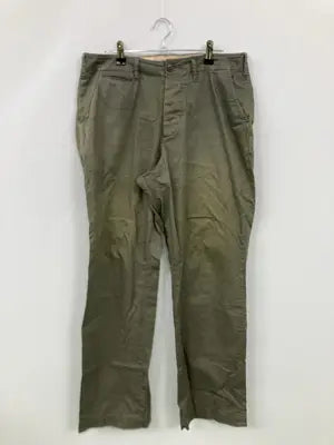 coen/コーエン/チノパンツ/パンツ/グリーン/W30 X L32