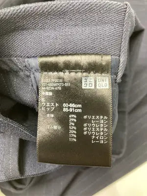 UNIQLO/ユニクロ/スラックス/パンツ/ネイビー/S
