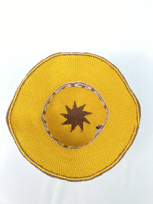 Amina/アミナ/バケットハット/帽子/イエロー