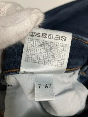 UNIQLO/ユニクロ/デニムパンツ/パンツ/ネイビー/22(56cm)