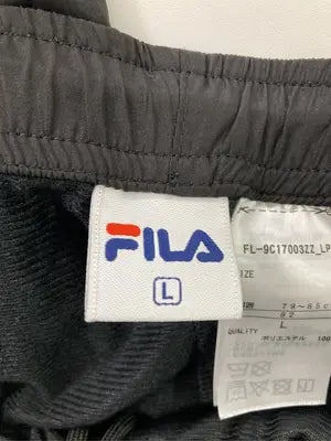 FILA/フィラ/ナイロンパンツ/パンツ/ブラック/L