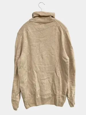 ZARA/ザラ/ニット/セーター/トップス/ベージュ/USA L