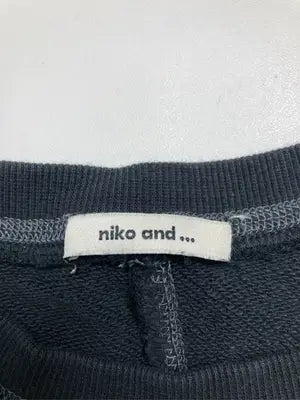 niko and .../ニコアンド/スウェット/トップス/ブラック/F