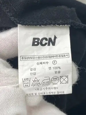 BASIC COTTON/ベーシックコットン/Tシャツ/カットソー/トップス/ブラック/F