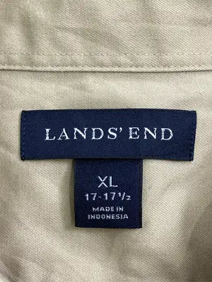 LANDS' END/ランズエンド/シャツ/ブラウス/トップス/ベージュ/XL