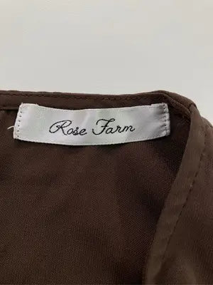 Rose Farm/ローズファーム/ワンピース/ワンピース/ドレス/ブラウン/M