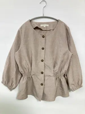 grove/グローブ/シャツ/ブラウス/トップス/ベージュ/M