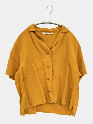 UNIQLO/ユニクロ/シャツ/ブラウス/トップス/イエロー/S