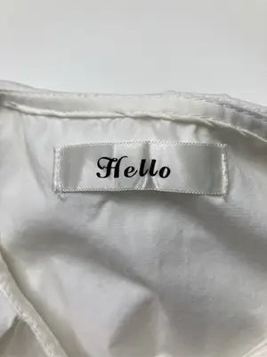 Hello/シャツ/ブラウス/トップス/ホワイト