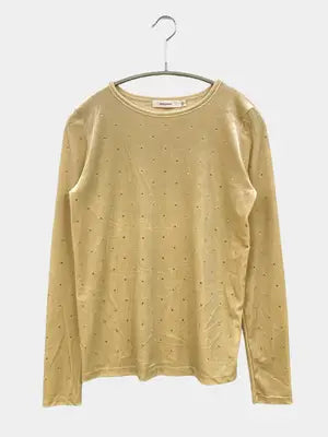 MOUSSY/マウジー/Tシャツ/カットソー/トップス/ベージュ/F