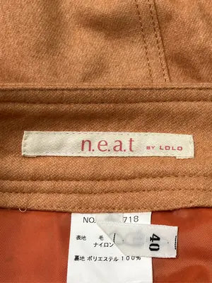 n.e.a.t/スカート/スカート/オレンジ/40