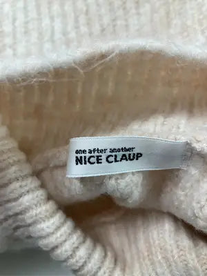 one after another NICE CLAUP/ワンアフターアナザーナイスクラップ/ニット/セーター/トップス/ベージュ/F