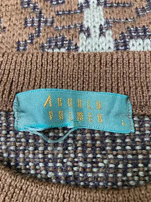 Arnold Palmer/アーノルドパーマー/ニット/セーター/トップス/カーキ/L
