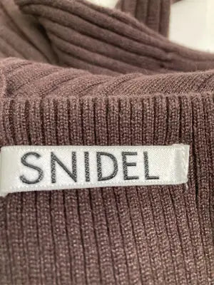 SNIDEL/スナイデル/ワンピース/ワンピース/ドレス/ブラウン/F