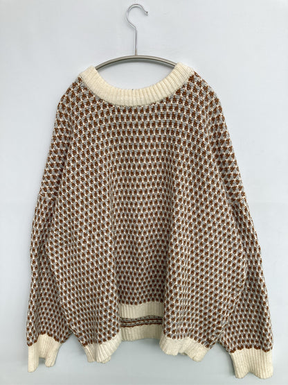 CLASSICAL ELF/クラシカルエルフ/ニット/セーター/トップス/ベージュ/XL