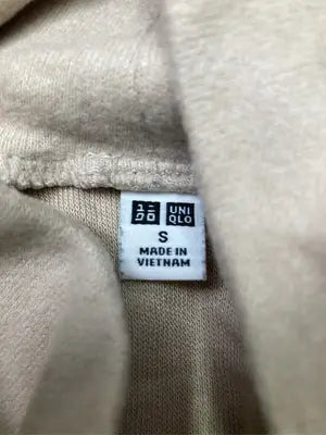 UNIQLO/ユニクロ/Tシャツ/カットソー/トップス/ベージュ/S