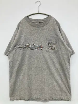 Tシャツ/カットソー/トップス/グレー