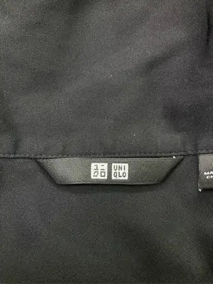 UNIQLO/ユニクロ/シャツワンピース/ワンピース/ドレス/ブラック/L