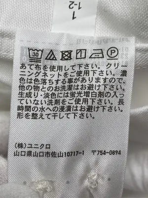 UNIQLO JW Anderson/ユニクロジェイダブリューアンダーソン/シャツ/ブラウス/トップス/ホワイト/L