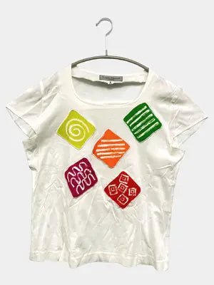 Louis Feraud/Tシャツ/カットソー/トップス/ホワイト/9