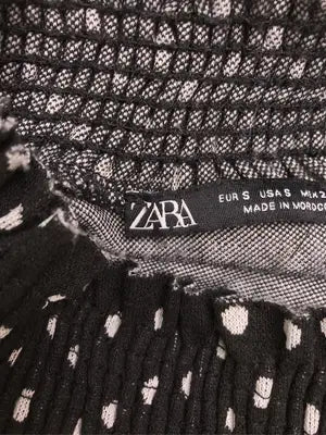 ZARA/ザラ/Tシャツ/カットソー/トップス/ブラック/EUR S
