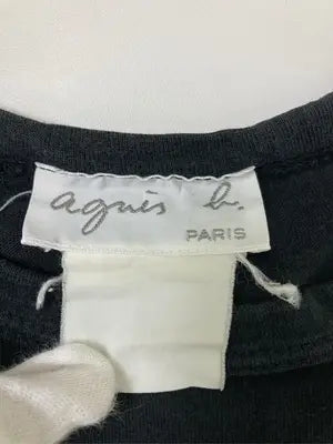 agnès b./アニエスベー/Tシャツ/カットソー/トップス/ブラック