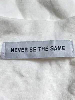 NEVERBETHESAME/Tシャツ/カットソー/トップス/ホワイト