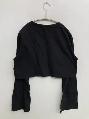 Merong Shop/Tシャツ/カットソー/トップス/ブラック/Free