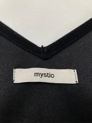 mystic/ミスティック/ノースリーブ/トップス/ブラック/F