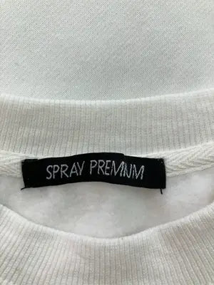 SPRAY PREMIUM/スプレイプレミアム/スウェット/トップス/ホワイト/M