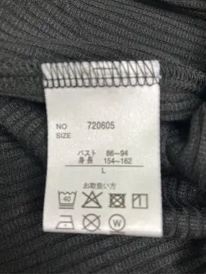Ranan/ラナン/Tシャツ/カットソー/トップス/ブラック/L
