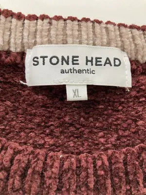 STONE HEAD/ニット/セーター/トップス/ブラウン/XL