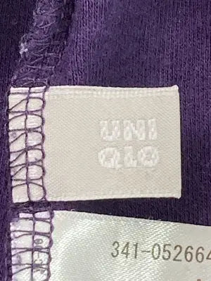 UNIQLO/ユニクロ/Tシャツ/カットソー/トップス/パープル/M