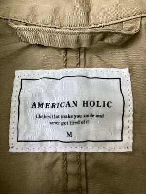 AMERICAN HOLIC/アメリカンホリック/シャツ/ブラウス/トップス/ベージュ/M